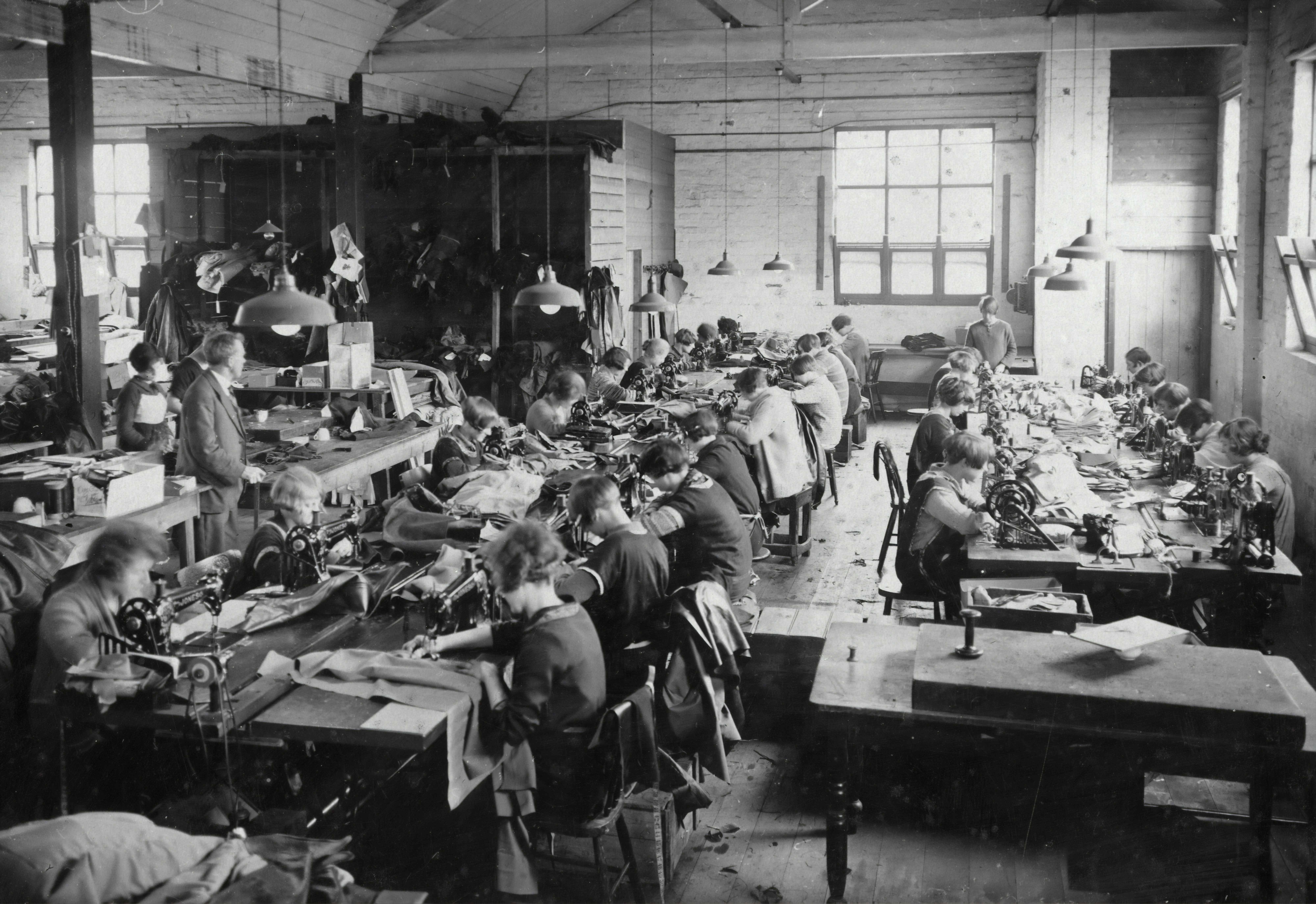 Industrial textile factory